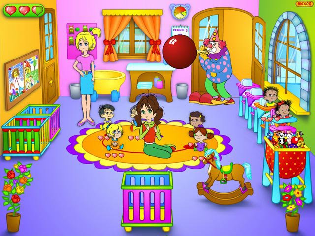 Скачать игру Детский садик : KinderGartenRus (2011) .