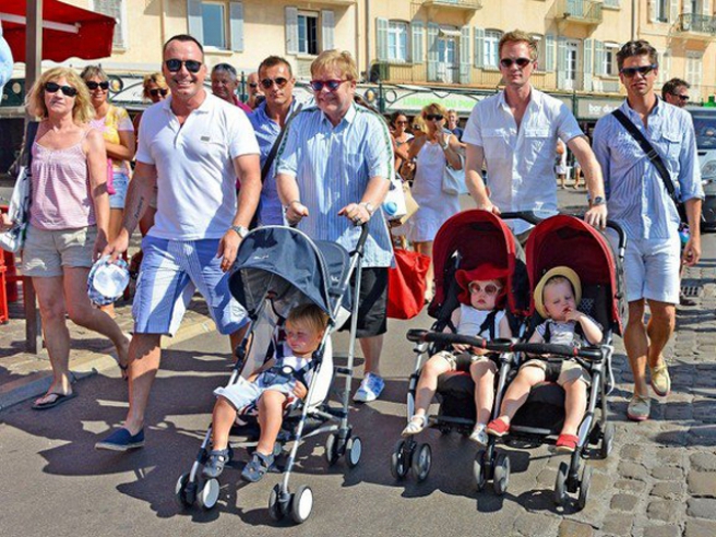 Элтон Джон и Девид Ферниш