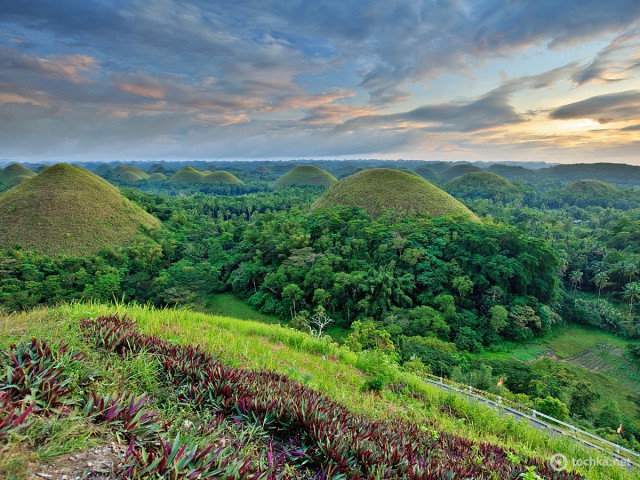 шоколадні пагорби на Філіппінах